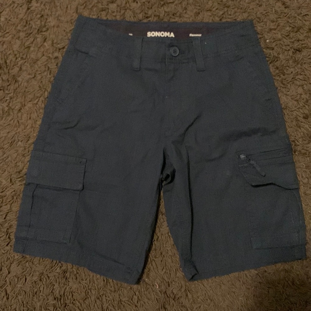 Sonoma Blue Cargo Shorts Flexwear